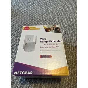 NETGEAR AC750 Wi-Fi Range Extender - EX3700-100NAS Brand New‎ Open Box